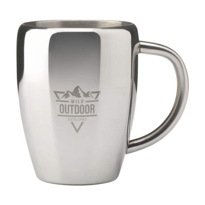 Mug | Acier inoxydable recyclé | 220 ml | Double paroi