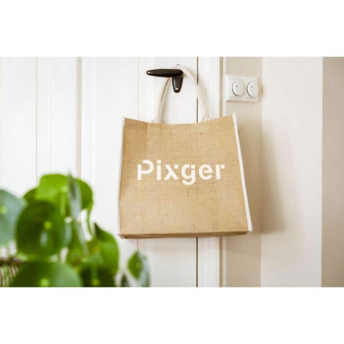 Draagtas Gerano | Jute | 25 l | Gelamineerde binnenzijde