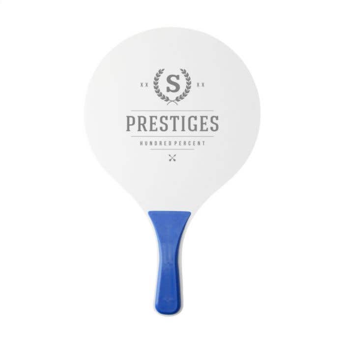 Set de beach tennis | MDF | 2 raquettes et balle | Filet mesh