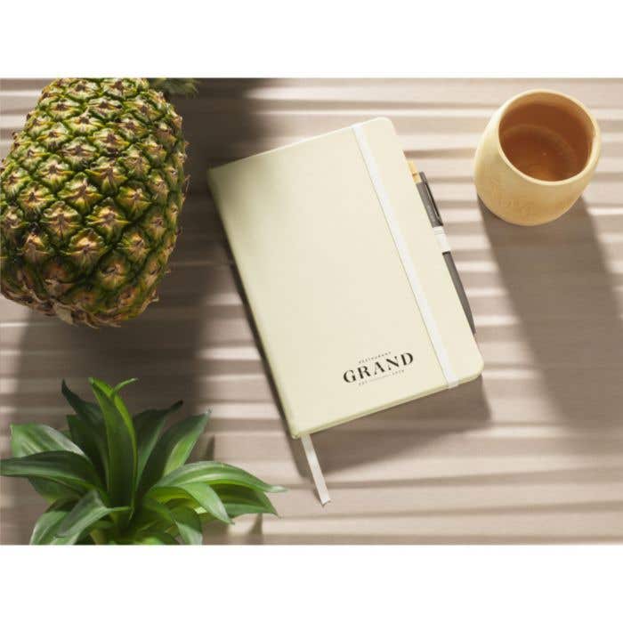 Carnet de notes | Similicuir ananas | A5 | Ligné
