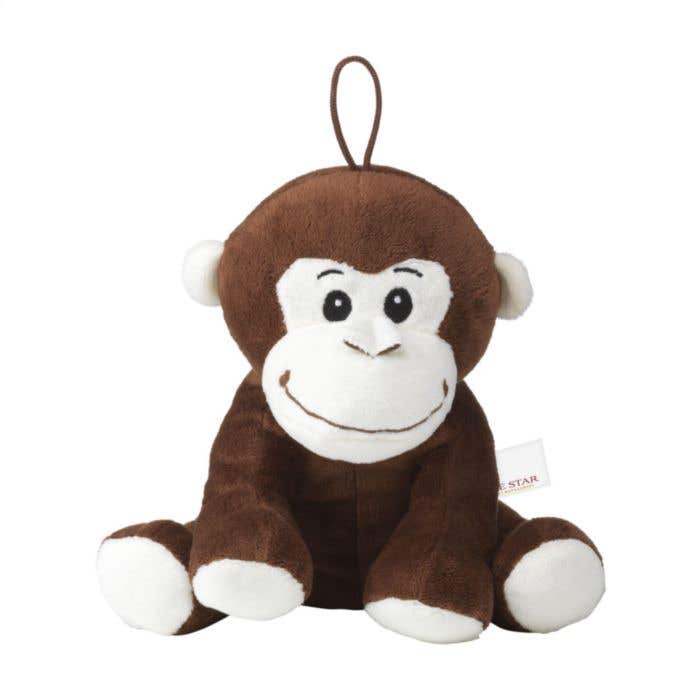 Peluche singe | Doudou | Boucle de suspension