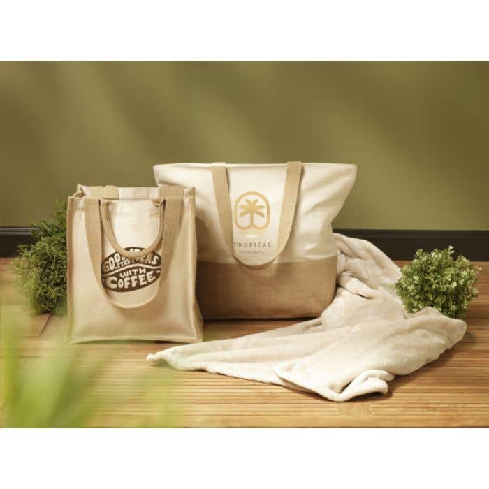 Sac de plage | Jute et coton organique | 30 l