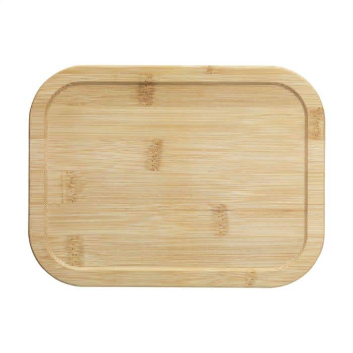 Lunchbox | Borosilicaatglas | Bamboe deksel