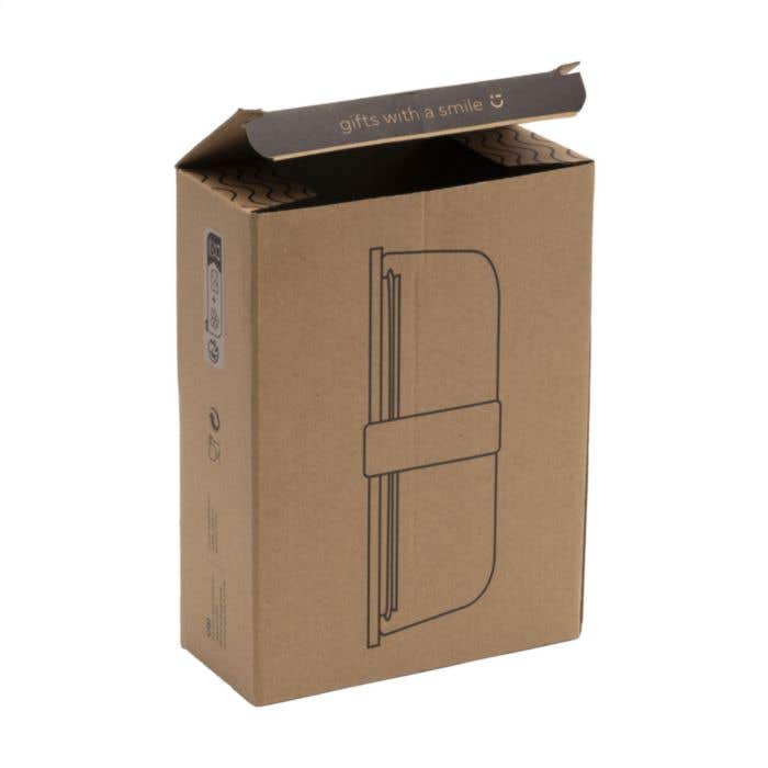 Lunchbox | Borosilicaatglas | Bamboe deksel