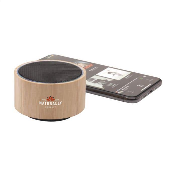 Bluetooth speaker | Bamboe | 3W | Sfeerlicht