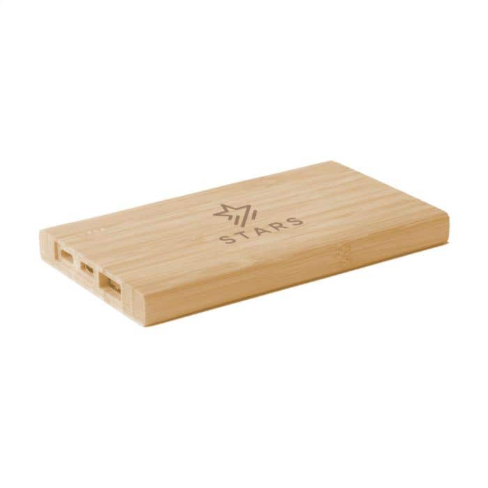 Powerbank | Bamboe | 4000 mAh
