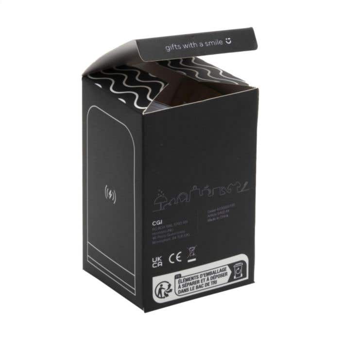 Draadloze oplader | Bamboe | 15W | Horizontaal & verticaal