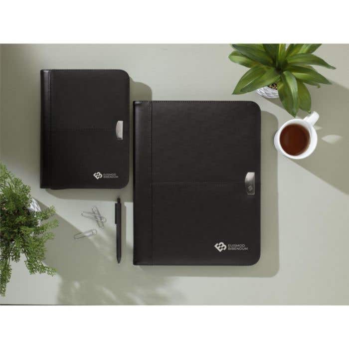 Porte-documents | Cuir | A5 | Bloc-notes et stylo inclus