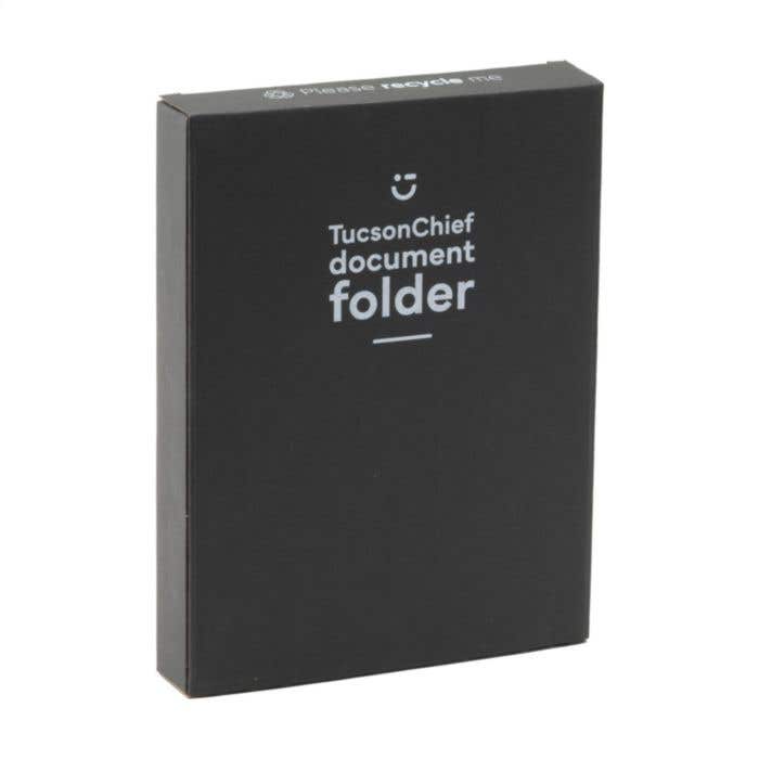 Porte-documents | Cuir | A5 | Bloc-notes et stylo inclus
