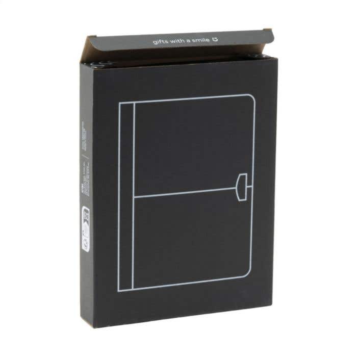 Documentenmap | Leder | A5 | Met schrijfblok en pen