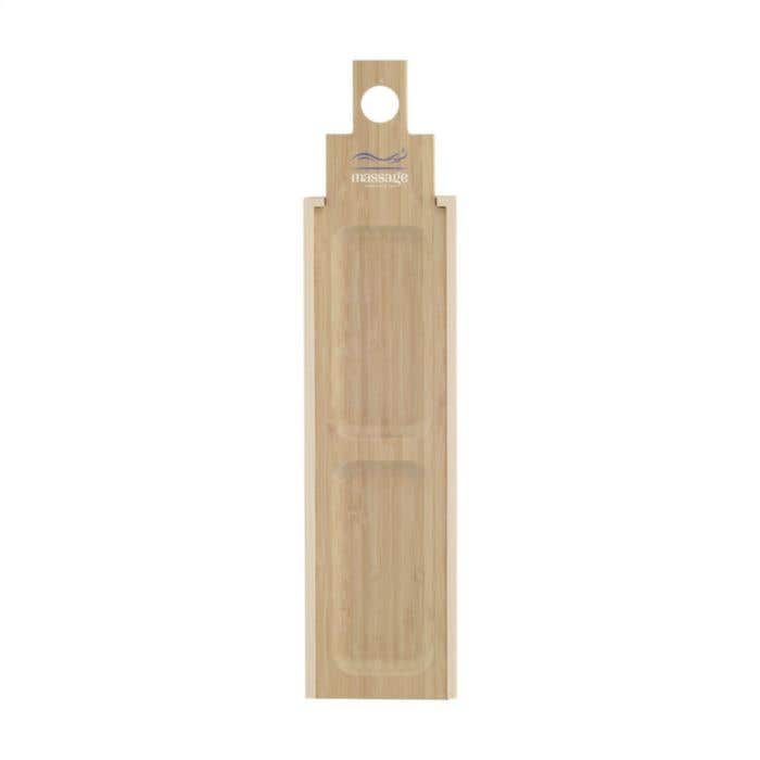 Wijnkist | FSC® Hout & Bamboe | Met tapasplank