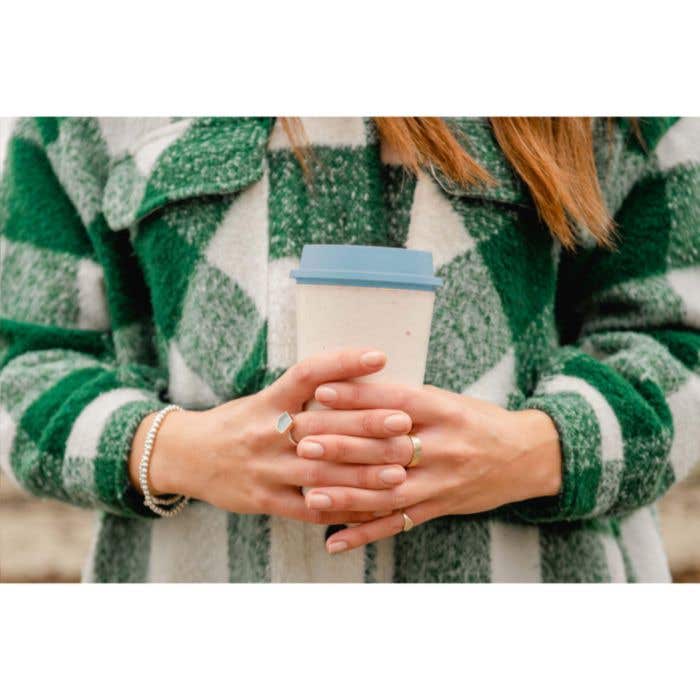 Koffiebeker Circular&Co | Gerecycled | 340 ml | Dubbelwandig