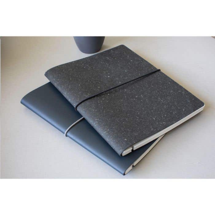 Carnet MADE out of | Cuir recyclé | A5 | Ligné