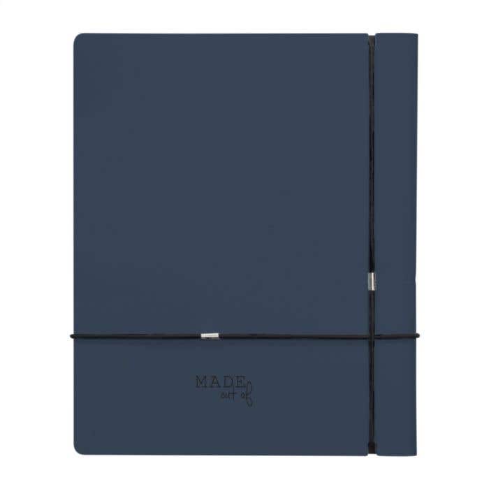 Notitieboek | Gerecycled leer | A5 | Gelinieerd