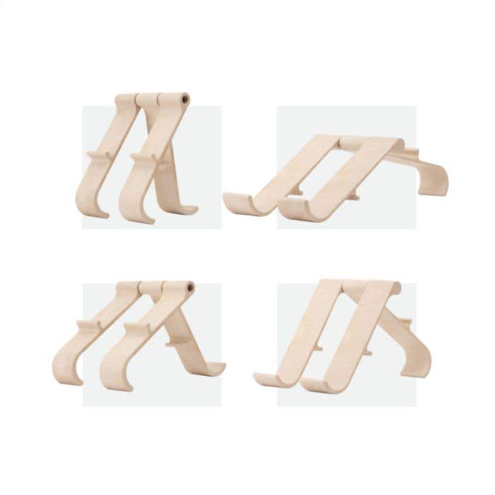 Bureauorganizer | Bamboe | Telefoonhouder