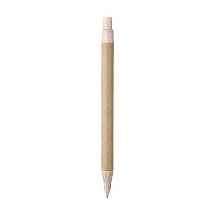 Balpen | Gerecycled papier en tarwestro