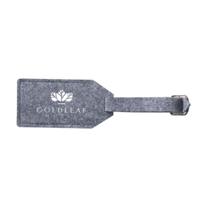 Bagagelabel | Gerecycled vilt
