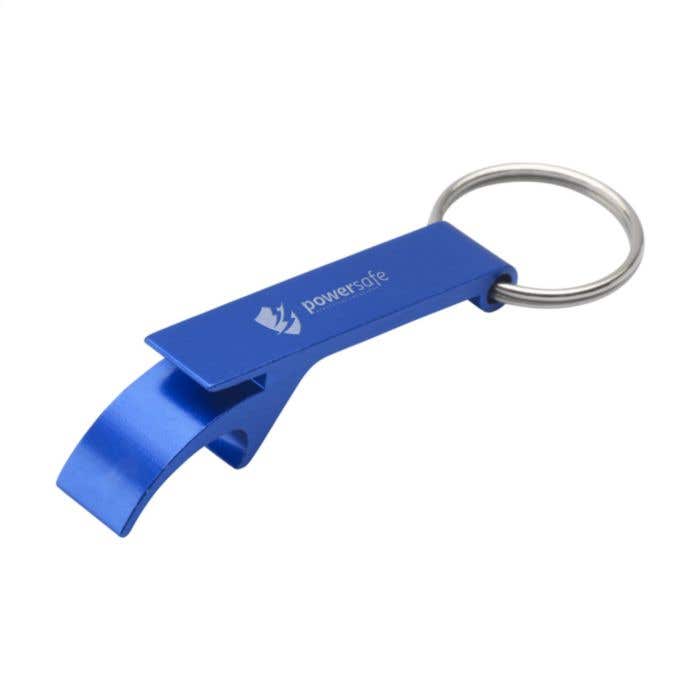 Porte-clés avec ouvre-bouteille | Aluminium recyclé | Certifié GRS