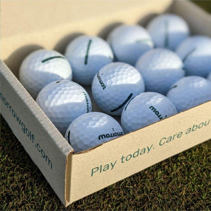 Tomorrow Golf balles de golf | Recyclées | 12 pièces