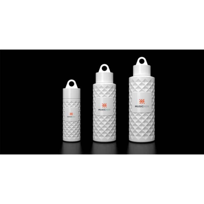 Join The Pipe drinkfles Nairobi | BIO HDPE | 1 l | 3D diamantpatroon