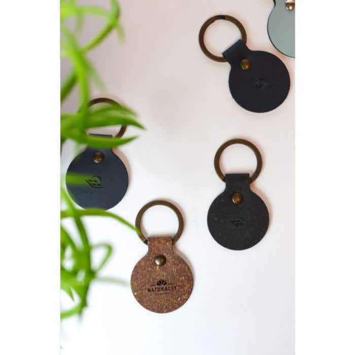 Sleutelhanger | Gerecycled leer