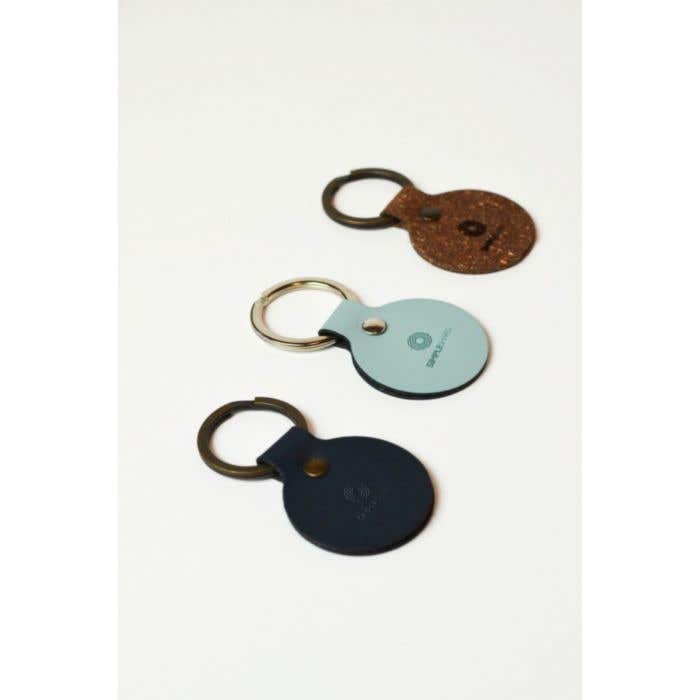 Sleutelhanger | Gerecycled leer
