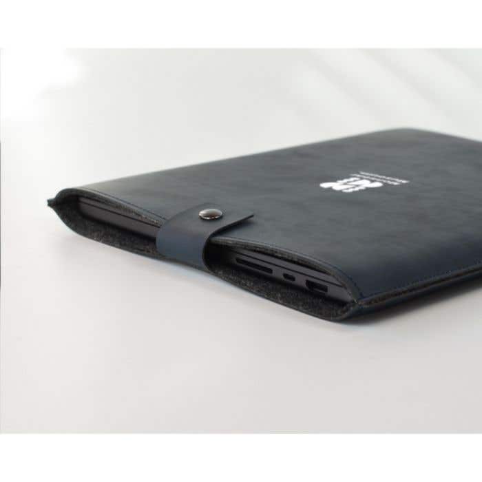 Housse pour ordinateur portable | Cuir recyclé | 16 pouces