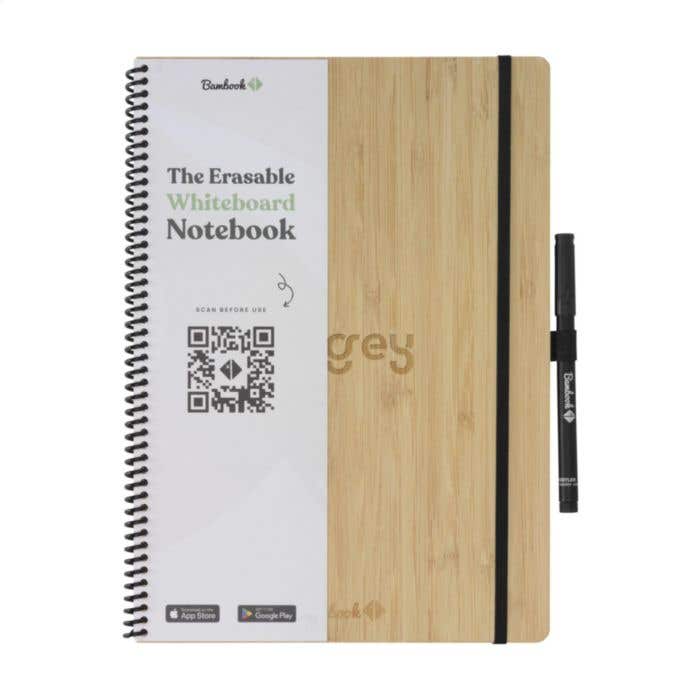 Carnet de notes Bambook | Effaçable | A4 | Bambou
