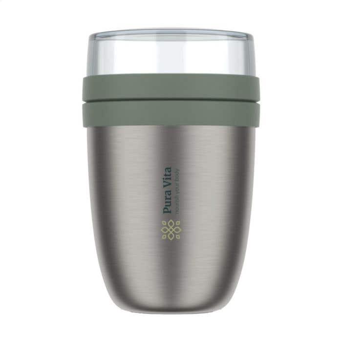 Mepal Lunchpot | Dubbelwandig RVS | 500 ml | 2 compartimenten