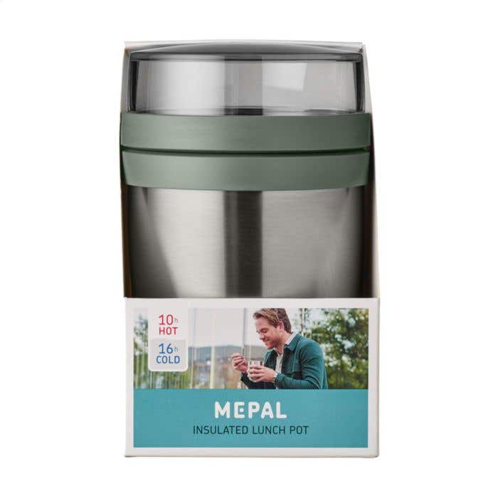 Mepal Lunchpot | Dubbelwandig RVS | 500 ml | 2 compartimenten