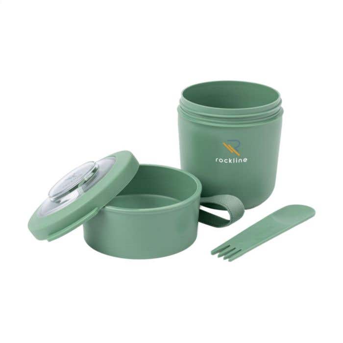 Amuse foodjar Tylla | 2 compartimenten | 600 ml | Vork-lepel combi