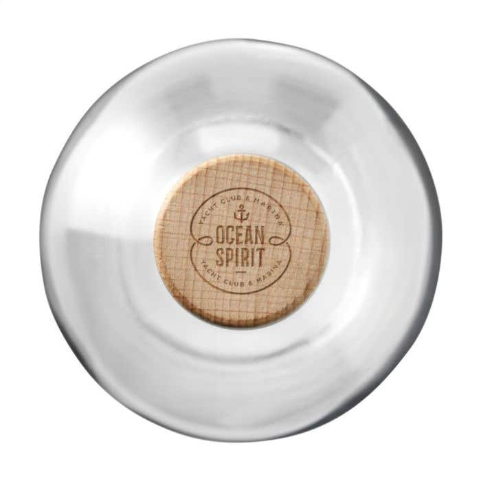 Drinkfles | Glas | 700 ml | Houten dop