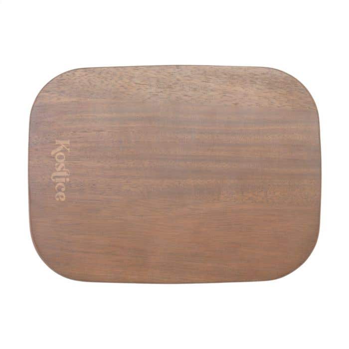 Lunchbox | Gerecycled RVS | 1700 ml | Acaciahout deksel