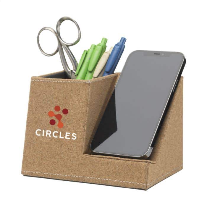 Porte-stylos Ecork | Liège | Chargeur sans fil 10W