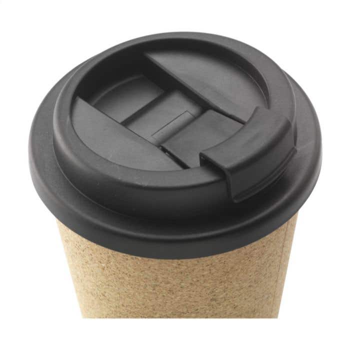 Koffiebeker | Kurk | 350 ml | Dubbelwandig