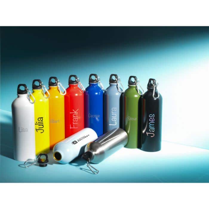 Drinkfles | Gerecycled RVS | 750 ml | Hoogglans