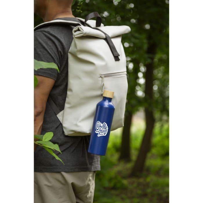 Gourde | Inox recyclé | 750 ml | Bouchon bambou