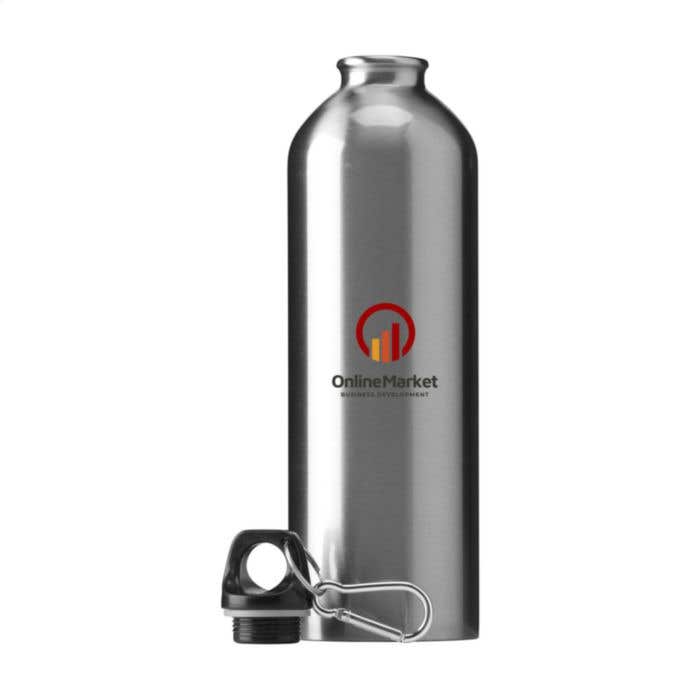 Drinkfles | Gerecycled RVS | 750 ml | Hoogglans