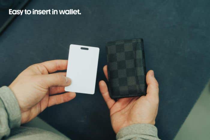 Gerecyclede Trackingkaart Findcard