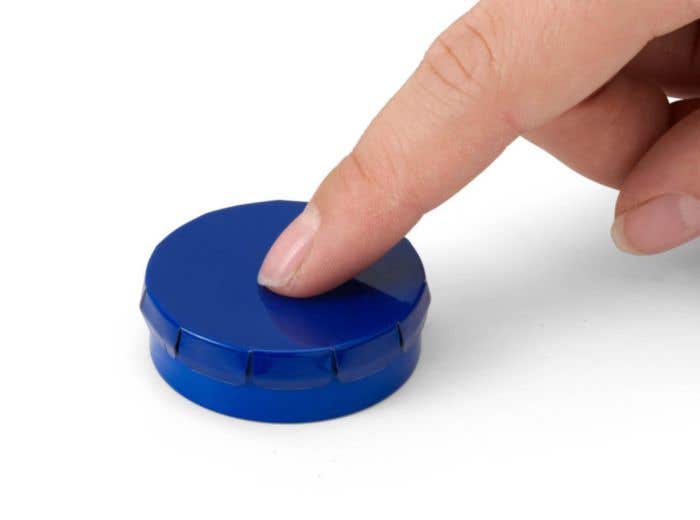 Boîte de pastilles de menthe à cliquer