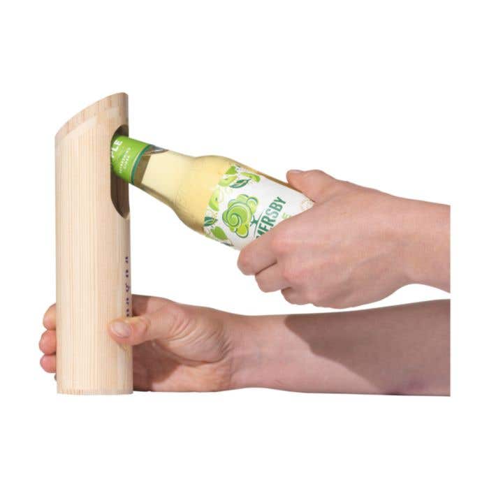 Ouvre-bouteille Bottle Buddy | Bois de pin FSC®