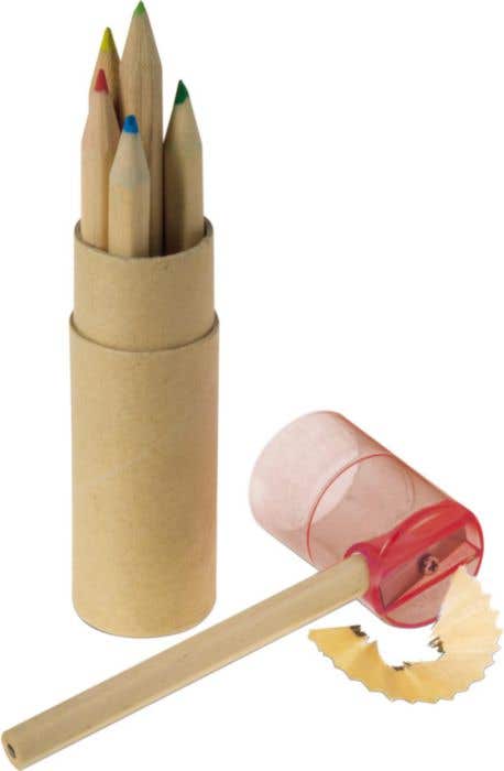 Tube crayons Duo Small | Bois FSC®