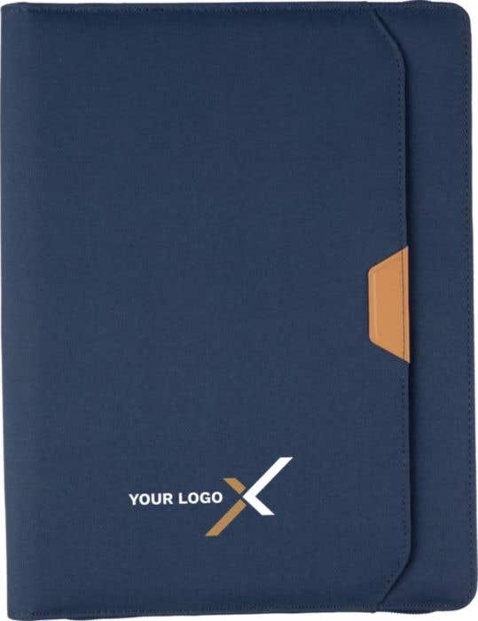 Conférencier A4 zippé en rPET Jasmin