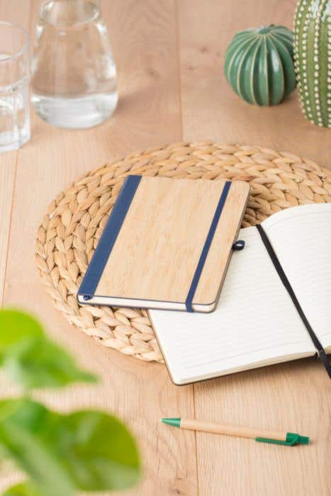 PU en bamboe notitieboek Dorita | FSC® papier
