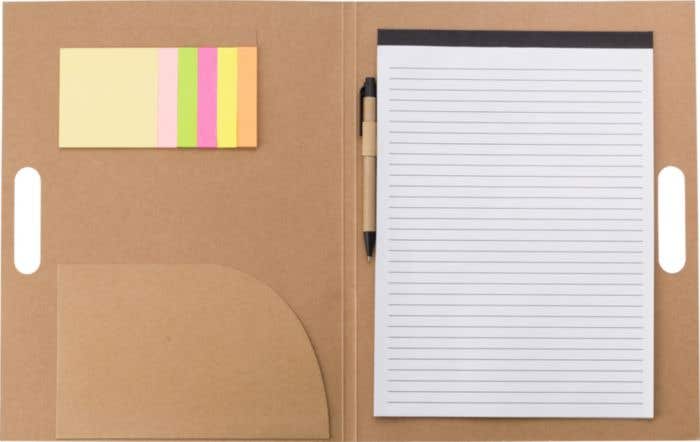 Pochette de notes adhésives Charlie | Carton | A4