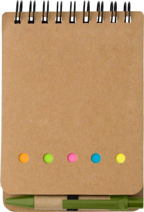 Notitieboekje Eco met pen | FSC® papier