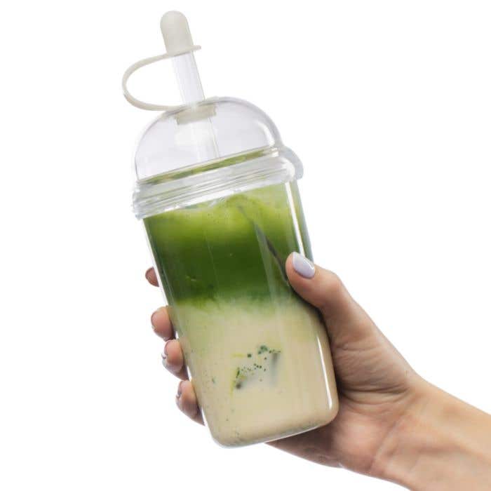 Drinkfles Glow | Gerecycleerd | Matcha | 500 ml