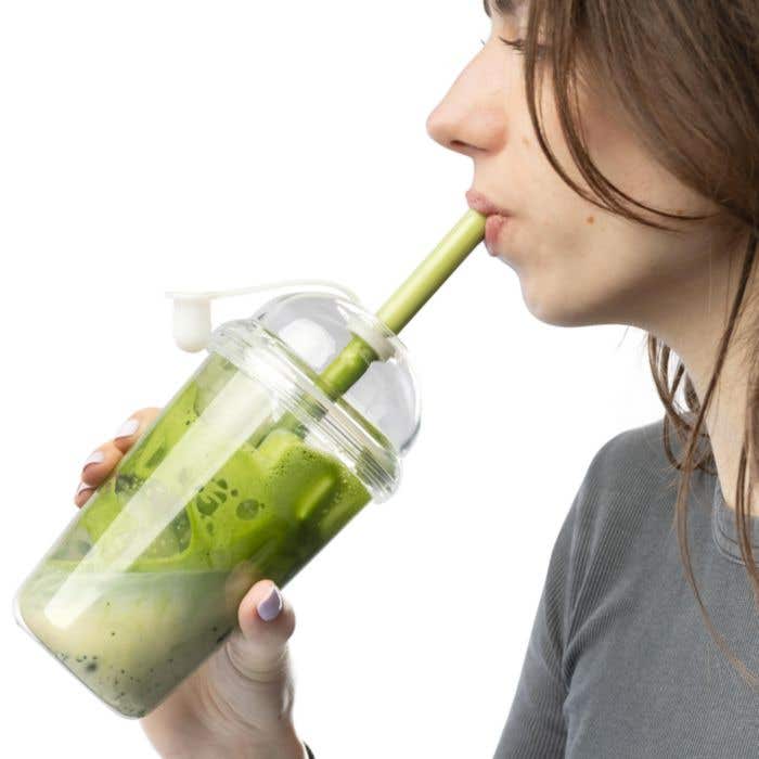 Drinkfles Glow | Gerecycleerd | Matcha | 500 ml