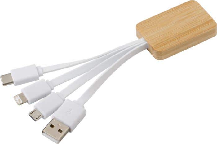 Câble de charge en Bambou