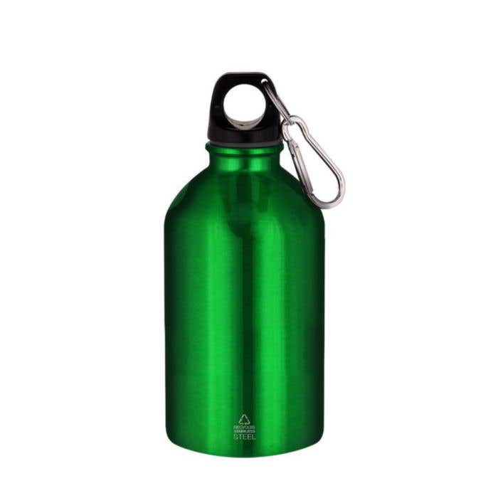 Drinkfles Beyls | Gerecycleerd RVS | Karabijnhaak